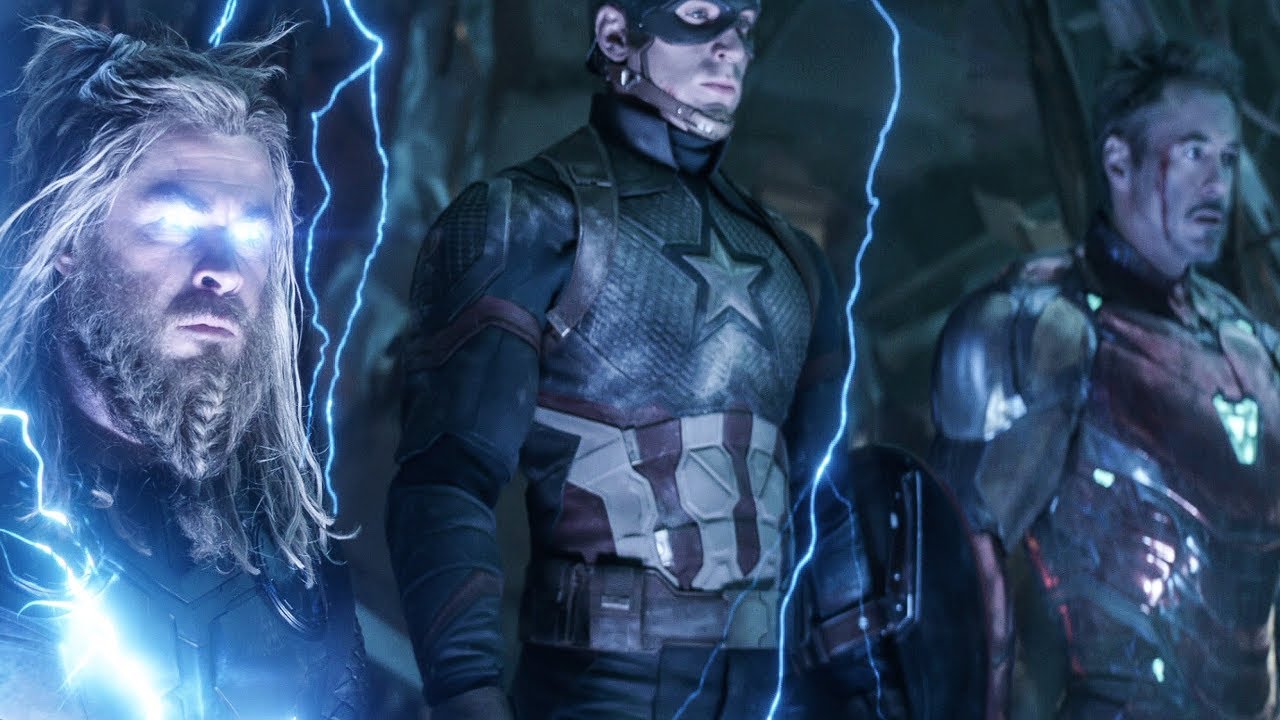 Кадр из фильма "Мстители: Финал" 