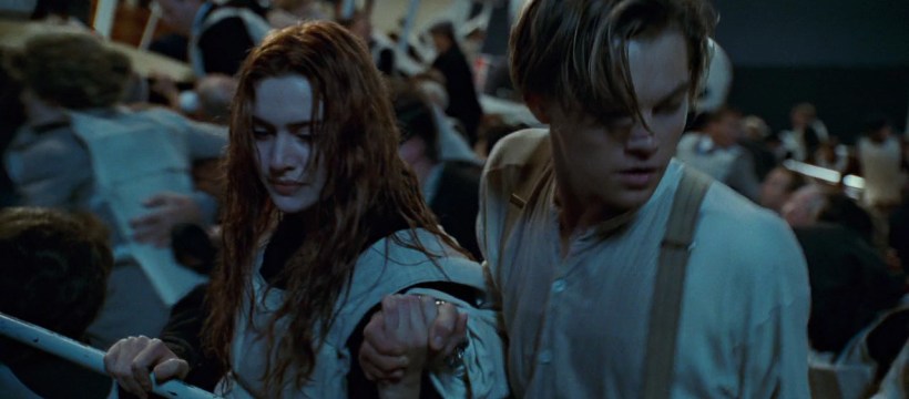 Кадр из фильма "Титаник"