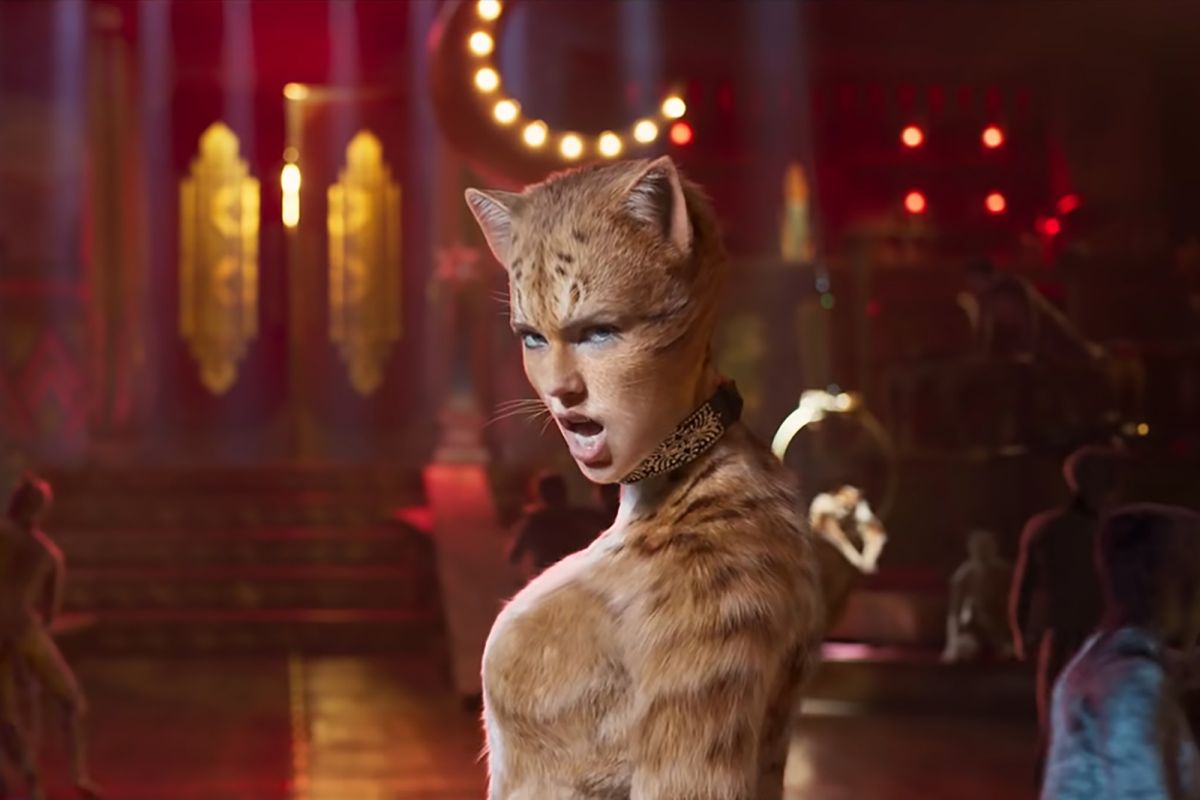 Кадр из мюзикла "Кошки"