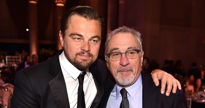 Леонардо ДиКаприо и Роберт Де Ниро