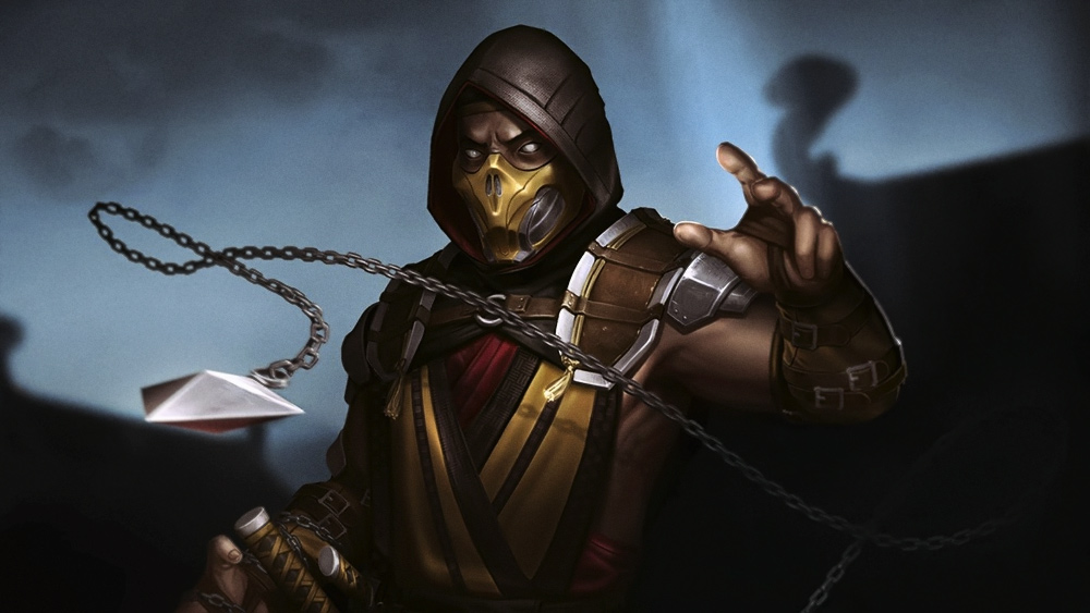 Кадр из видеоигры "Mortal Kombat"