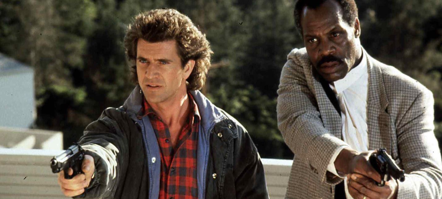 Мел Гибсон и Дэнни Гловер в фильме "Смертельное оружие"