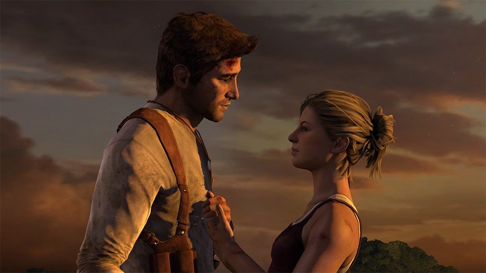 Кадр из видеоигры Uncharted