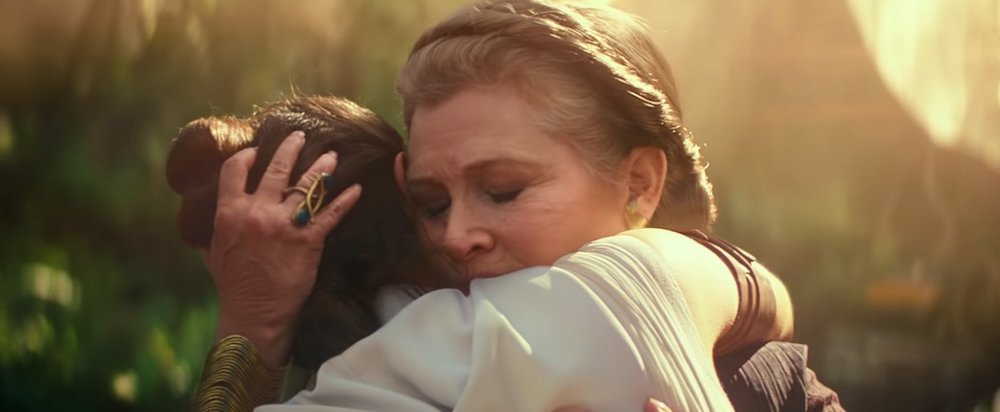 Кадр из новой трилогии "Звездных войн"