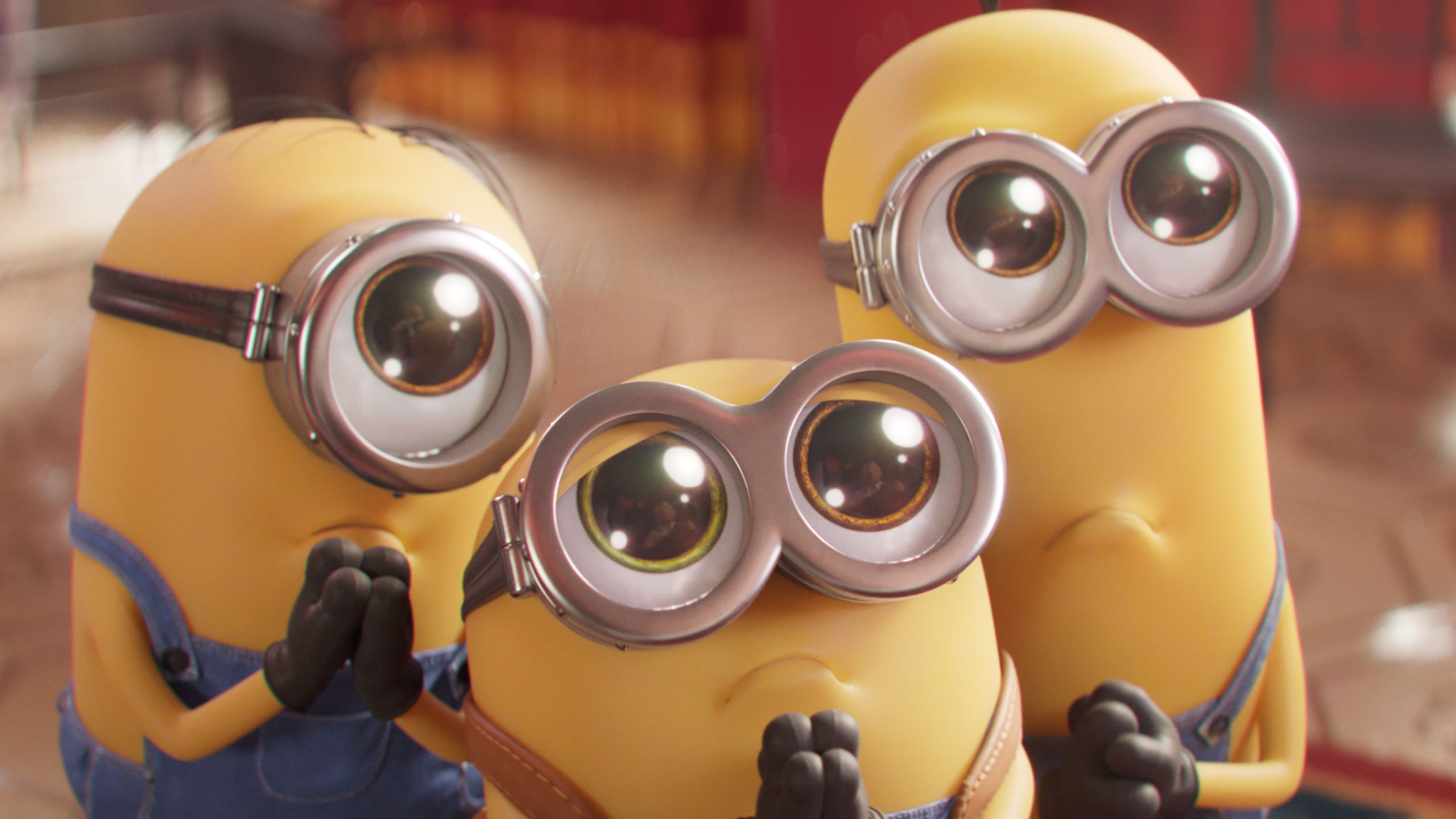 Кадр из анимации "Minions: The Rise of Gru"