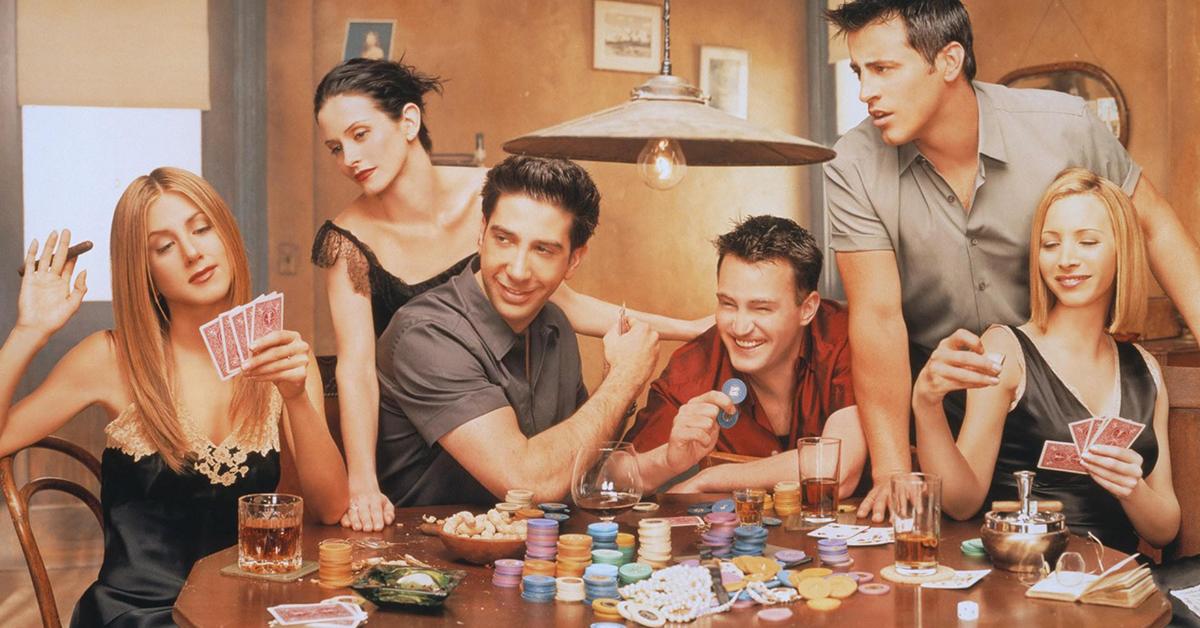 Главные герои сериала "Друзья"