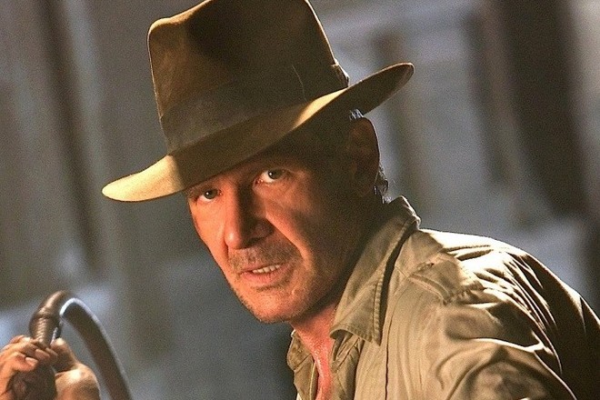 Харрисон Форд в образе Индианы Джонса 