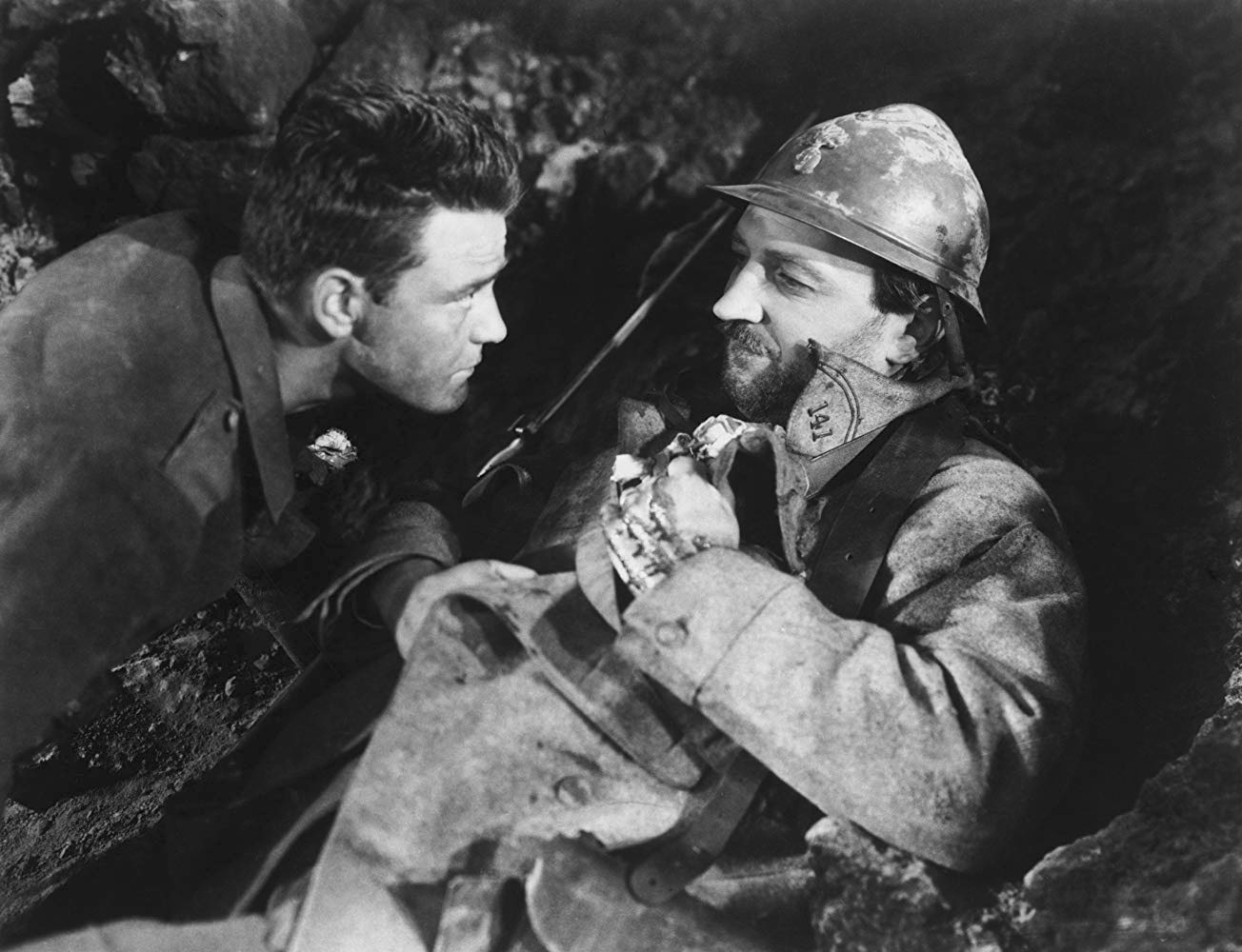 Кадр из фильма "На западном фронте без перемен" 1930 года