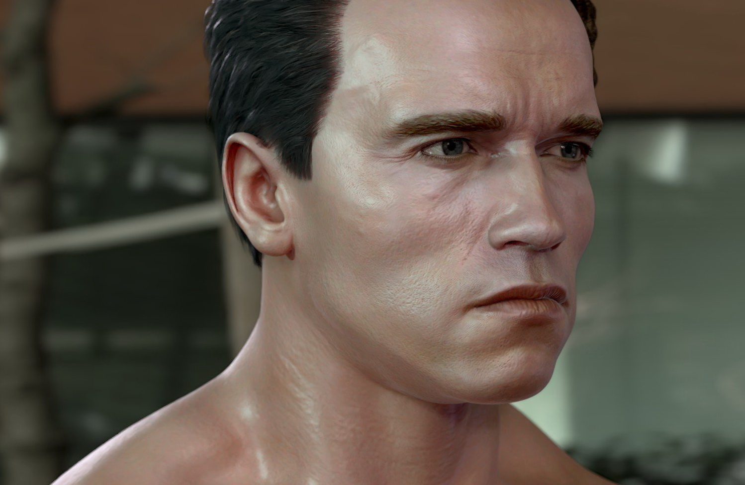 3D-модель Арнольда Шварценеггера