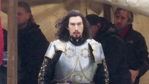 Фото со съемок фильма "Последняя дуэль"