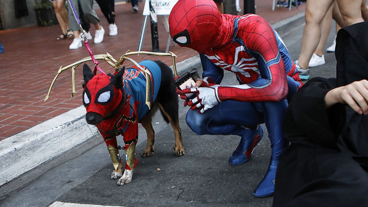Косплей на конвенте Comic-Con