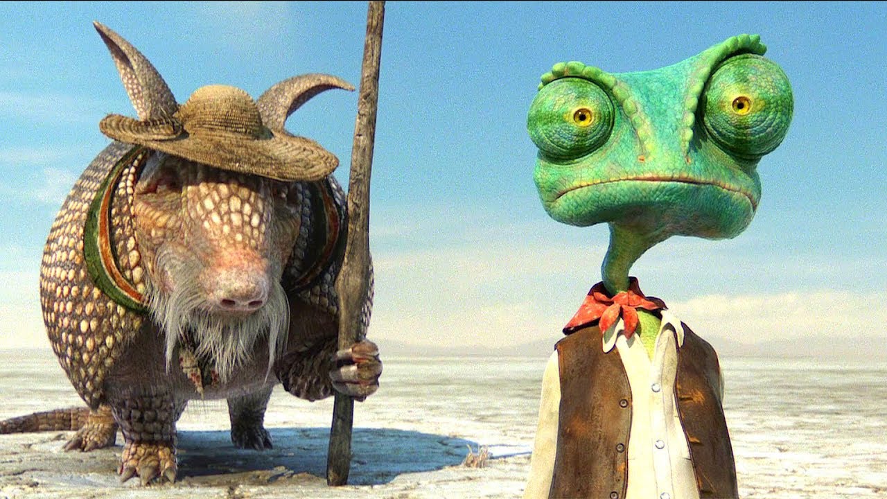 Кадр из мультика "Ранго"