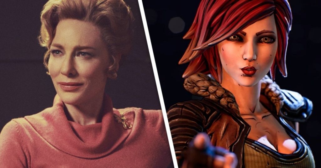 Кейт Бланшетт и главная героиня игры Borderlands