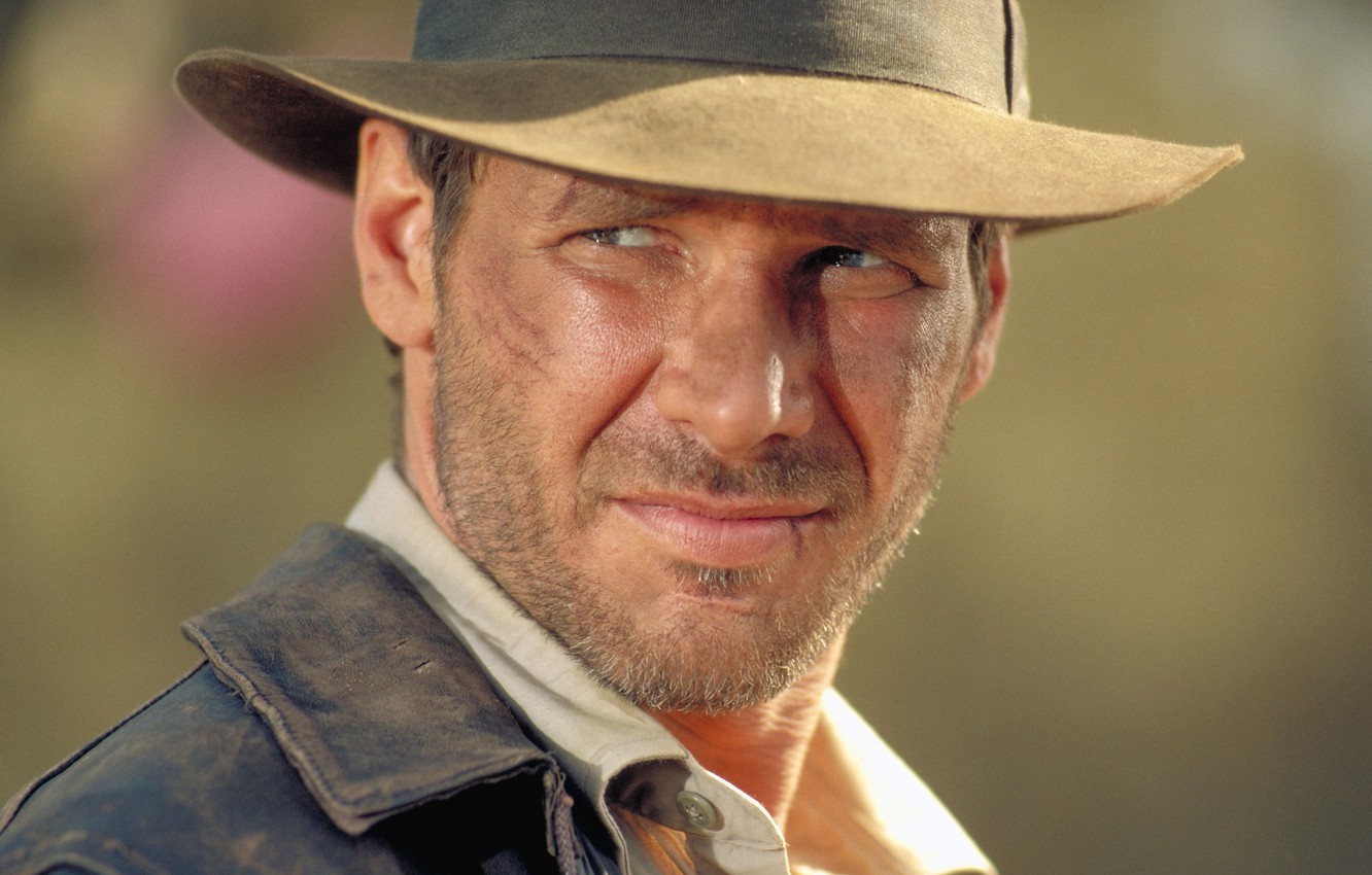 Харрисон Форд в образе Индианы Джонса 