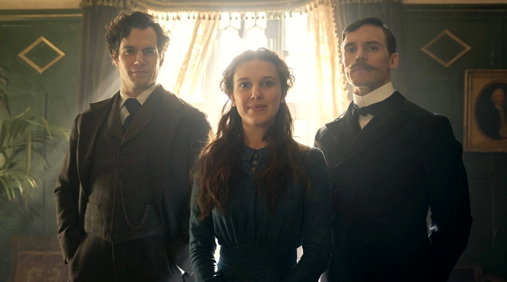 Главные герои фильма "Энола Холмс"