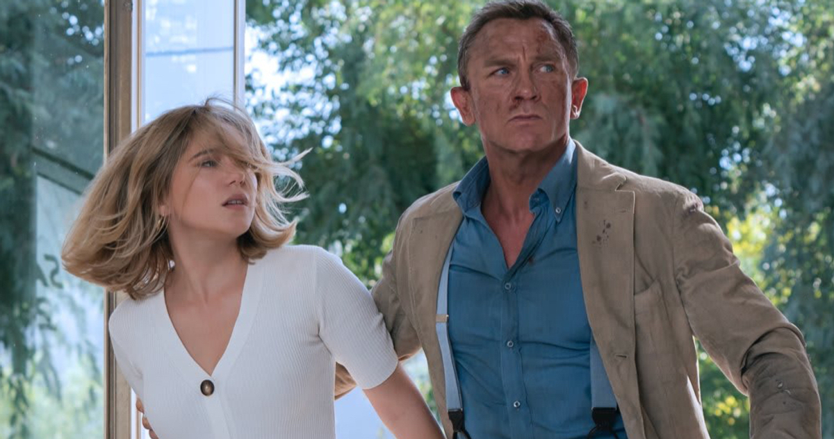 Кадр из фильма "Не время умирать"