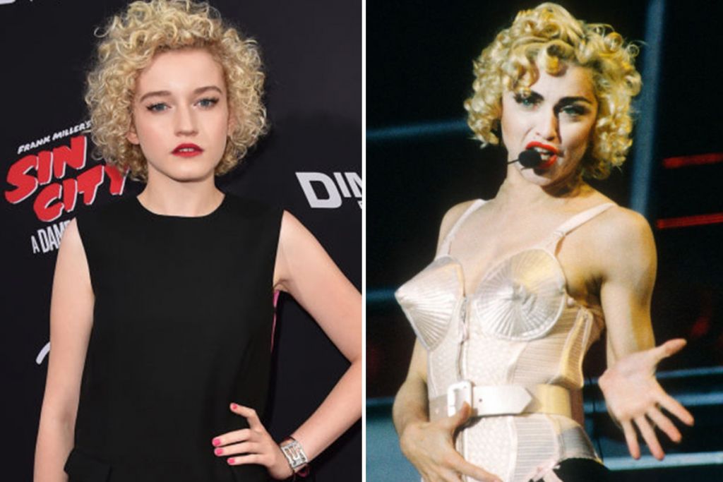 Джулия Гарнер и Мадонна