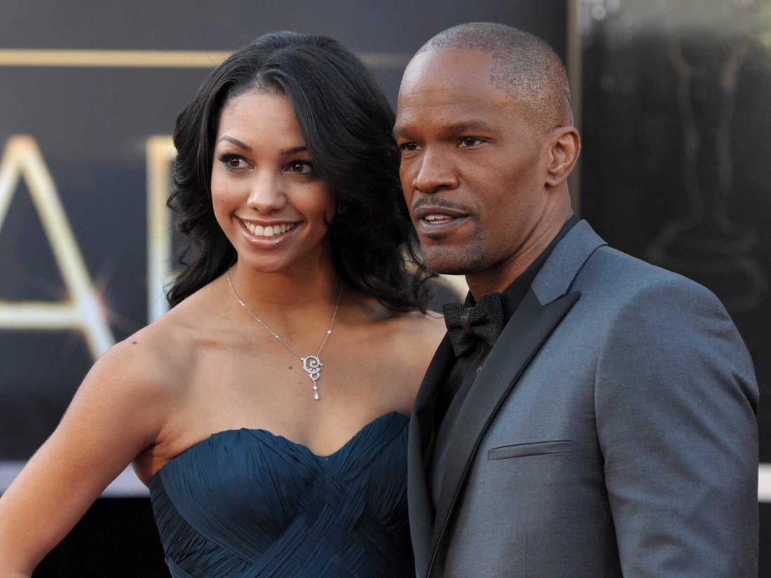 Джейми Фокс с дочерью 