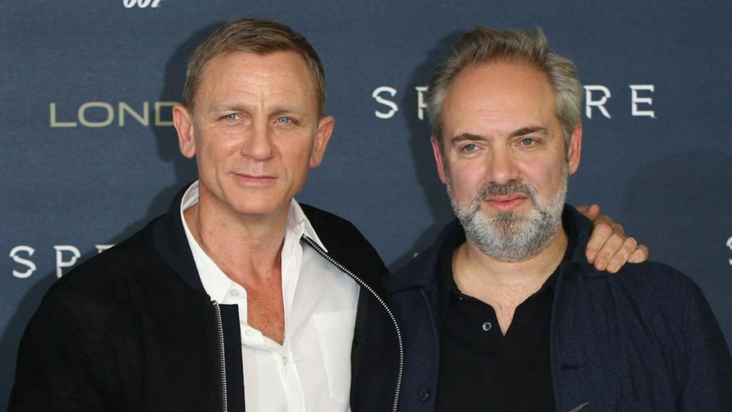 Дэниэл Крэйг и режиссер Сэм Мендес