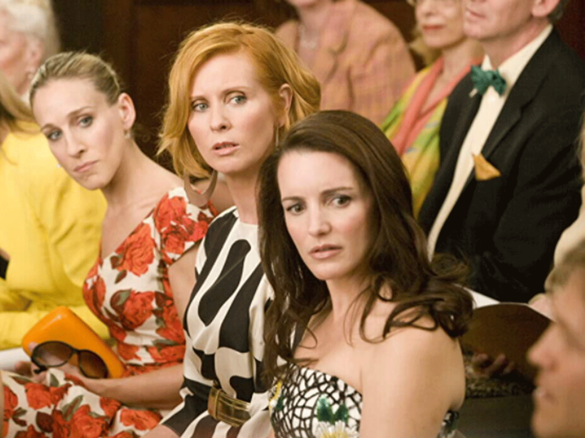 Главные героини сериала "Секс в большом городе" (кроме Саманты)