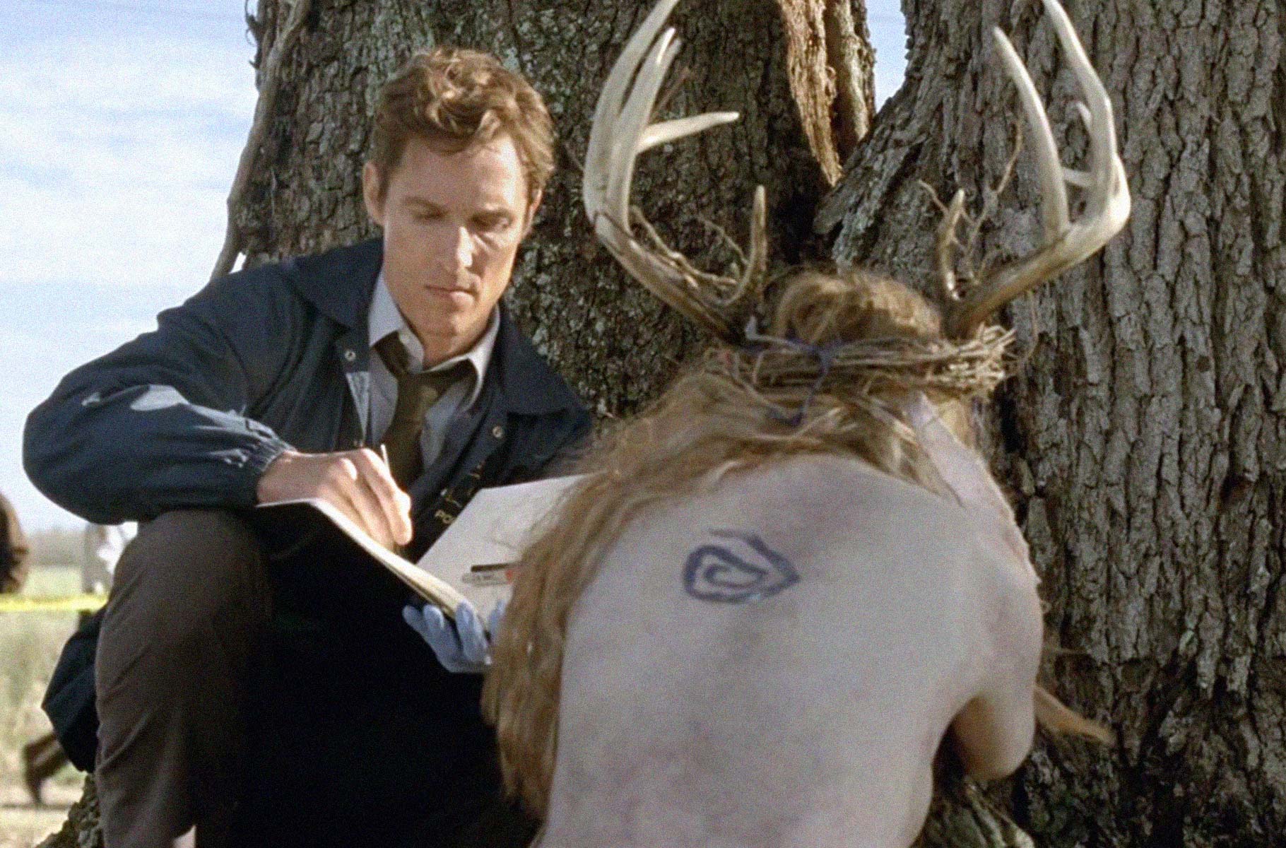 Кадр из первого сезона "Настоящего детектива"