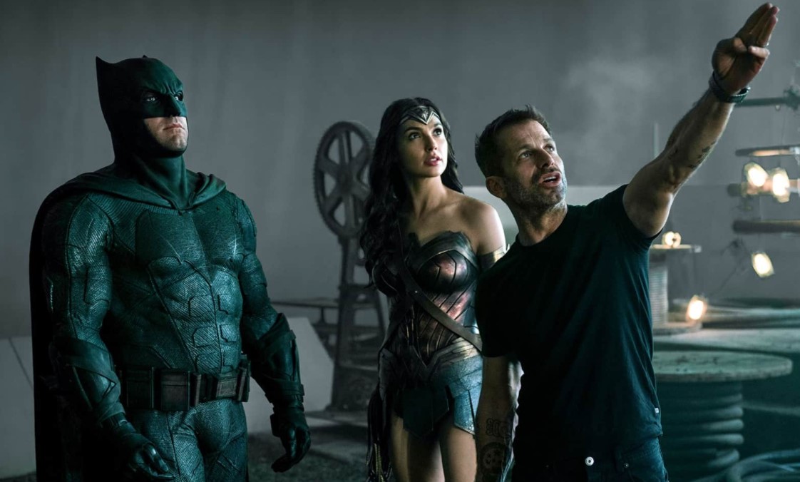 Зак Снайдер на съемках "Лиги справедливости"