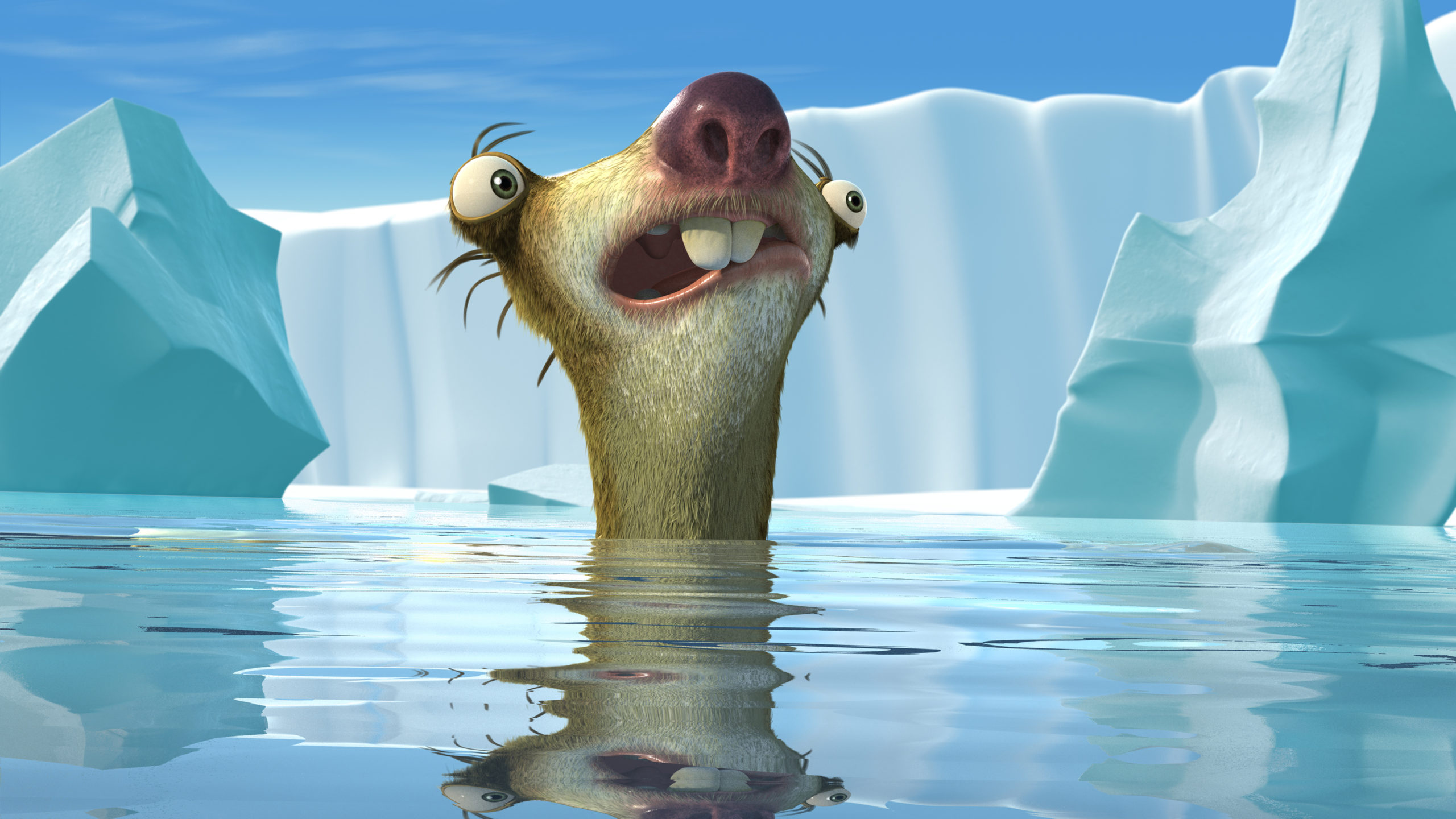 Кадр из анимации "Ледниковый период"