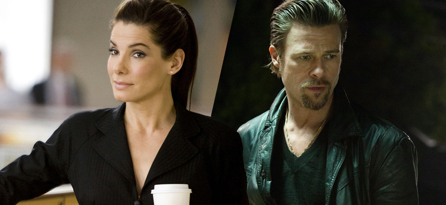 Сандра Буллок и Брэд Питт