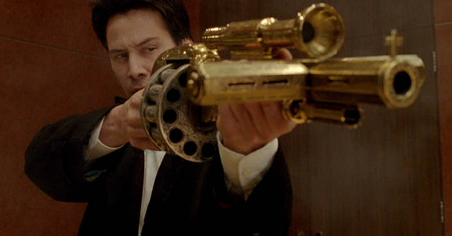 Кадр из фильма "Константин"