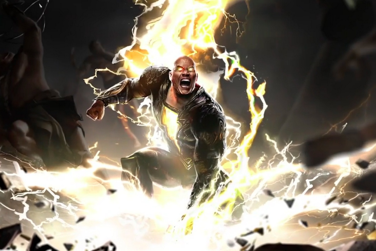 Дуэйн Джонсон в образе Черного Адама 