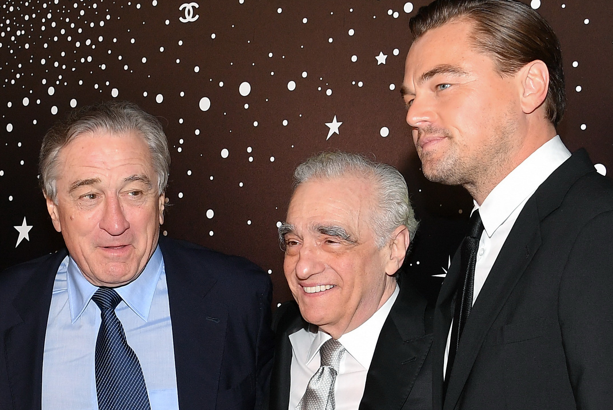 Роберт Де Ниро, Мартин Скорсезе и Леонардо ДиКаприо