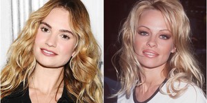 Лили Джеймс в образе Памелы Андерсон не отличить от оригинала