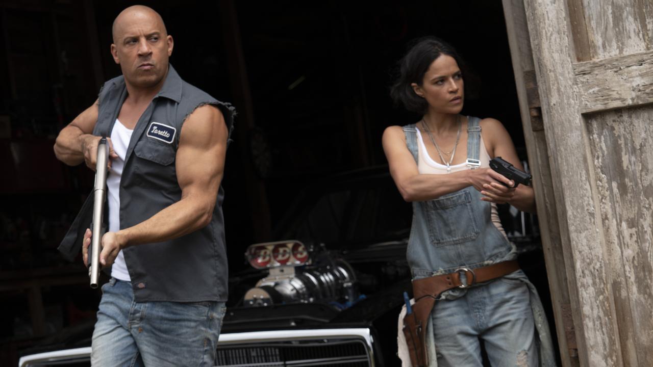 Кадр из фильма "Форсаж 9"