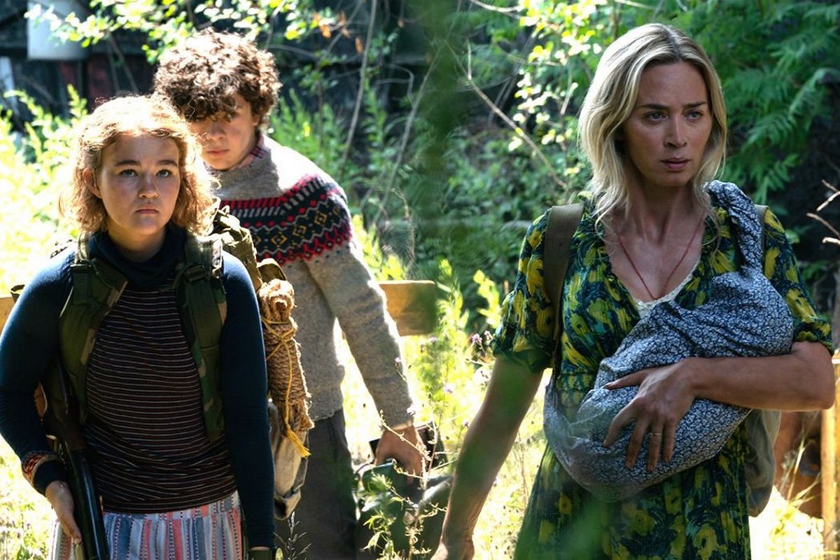 Кадр из фильма "Тихое место 2"