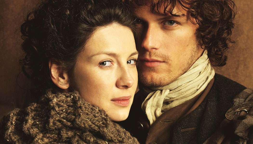 Главные герои сериала "Чужестранка"