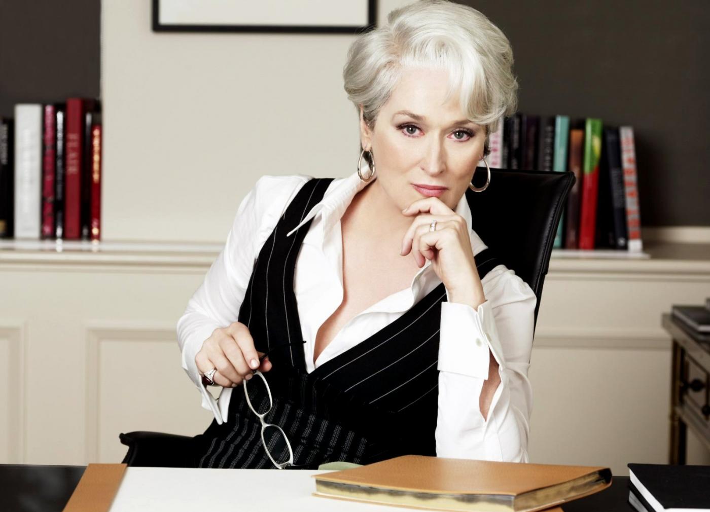 Мерил Стрип в роли Миранды Пристли