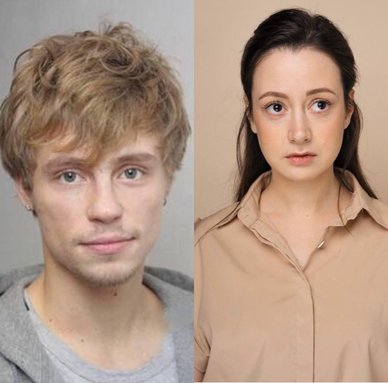 Актер Александр Головин и Дарья Митичашвили