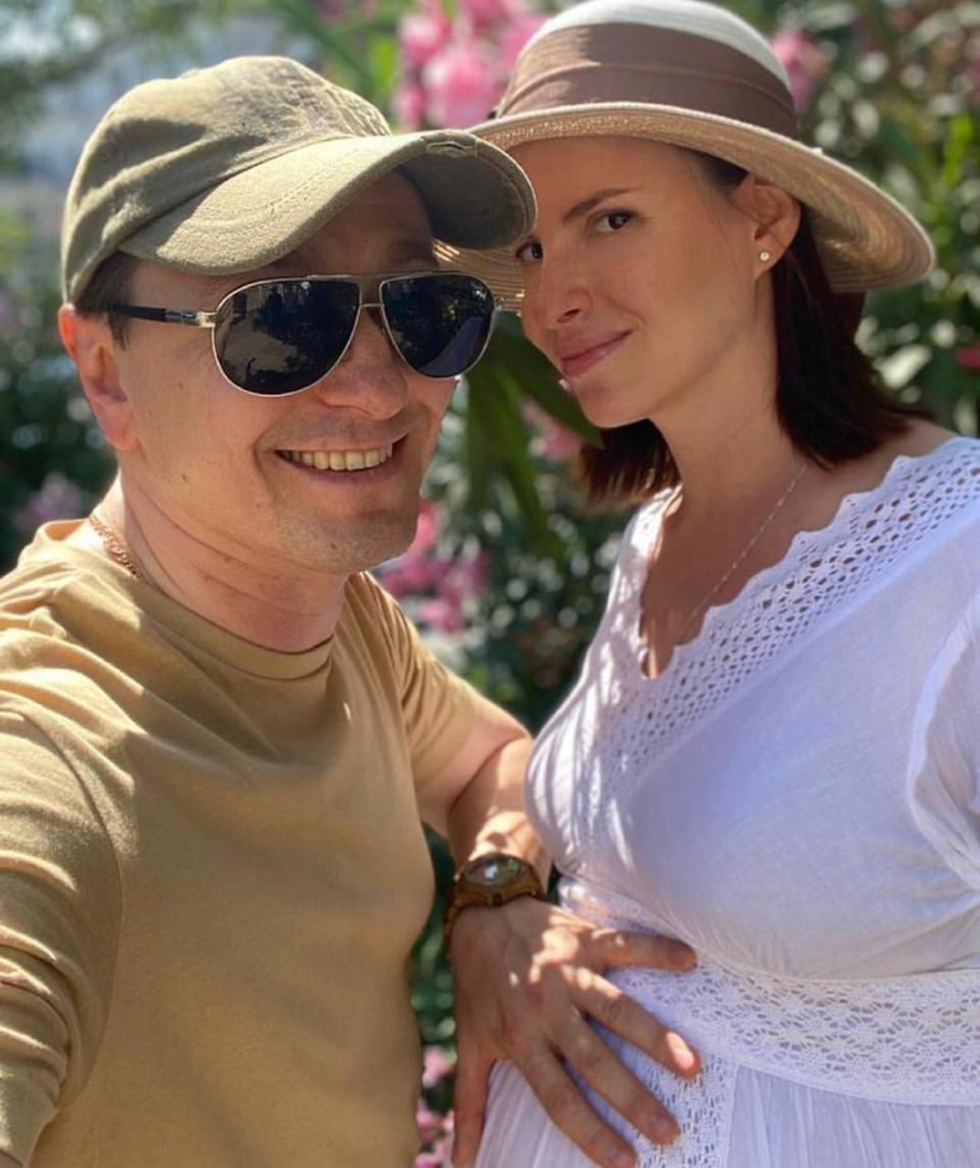 Сергей Безруков с женой Анной