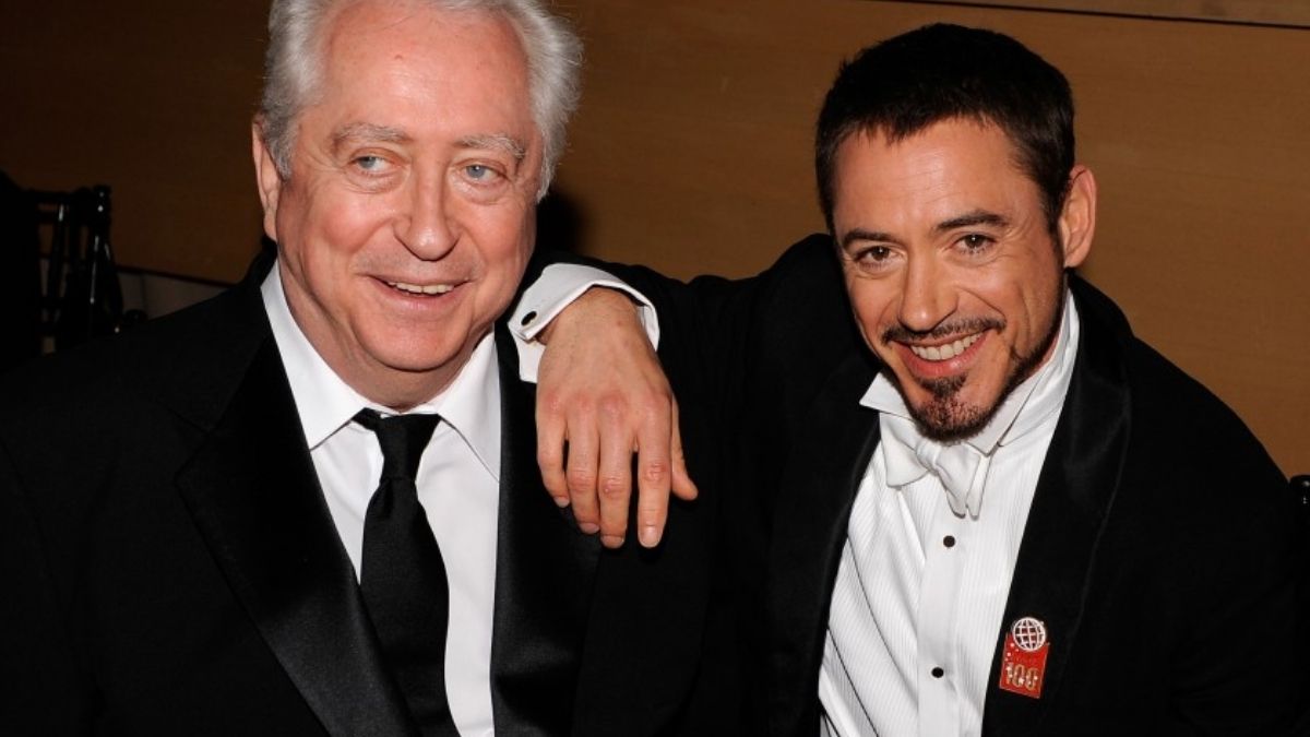 Роберт Дауни-старший с сыном 