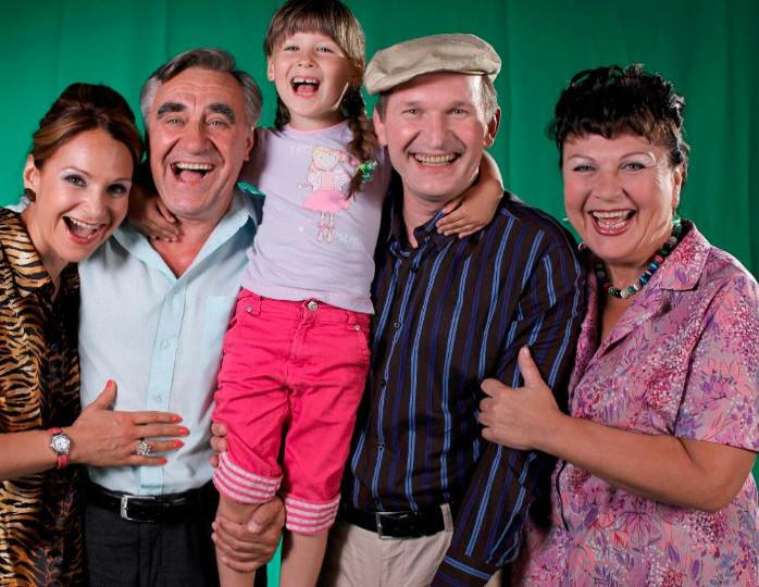 Герои сериала "Сваты"