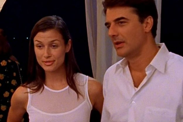 Наташа и Мистер Биг в сериале "Секс в большом городе"