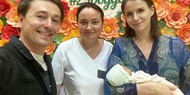 Сергей Безруков поделился свежим фото с новорожденным сыном и женой Анной Матисон Сергей Безруков поделился свежим фото с новорожденным сыном и женой Анной Матисон