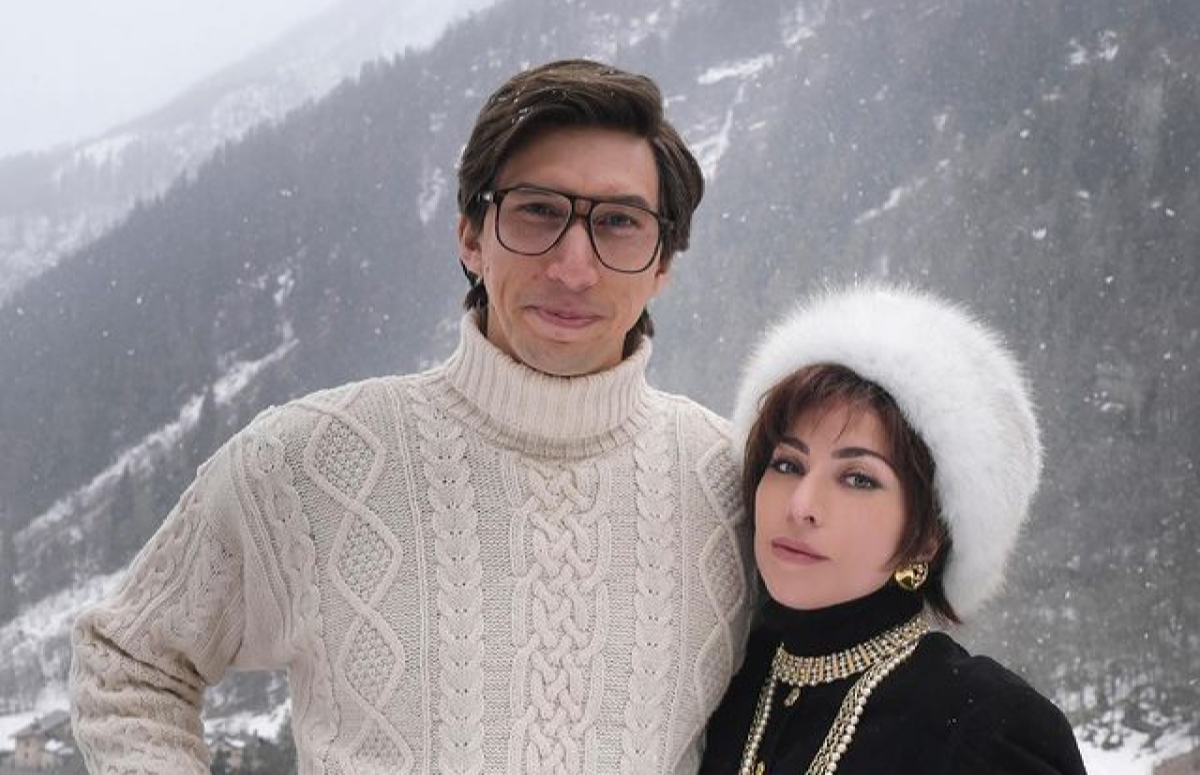 Адам Драйвер (Маурицио Гуччи) и Леди Гага (Патриция Реджиани)