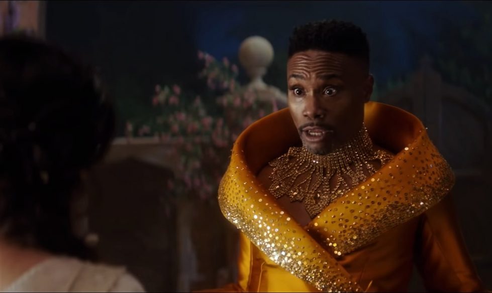 Билли Портер в роли крестной феи в мюзикле "Золушка"