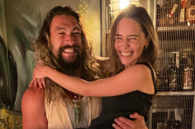 Джейсон Момоа и Эмилия Кларк