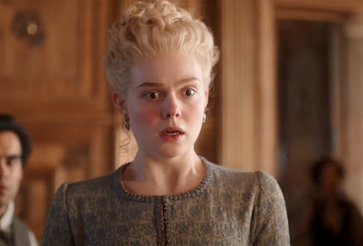 Эль Фаннинг в роли Екатерины II