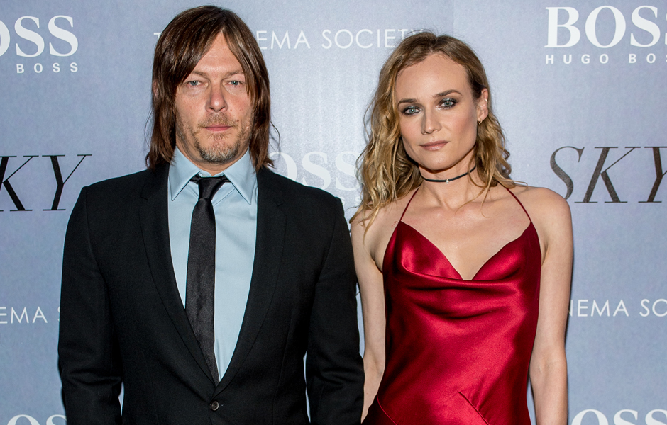 Норман Ридус и Дайана Крюгер