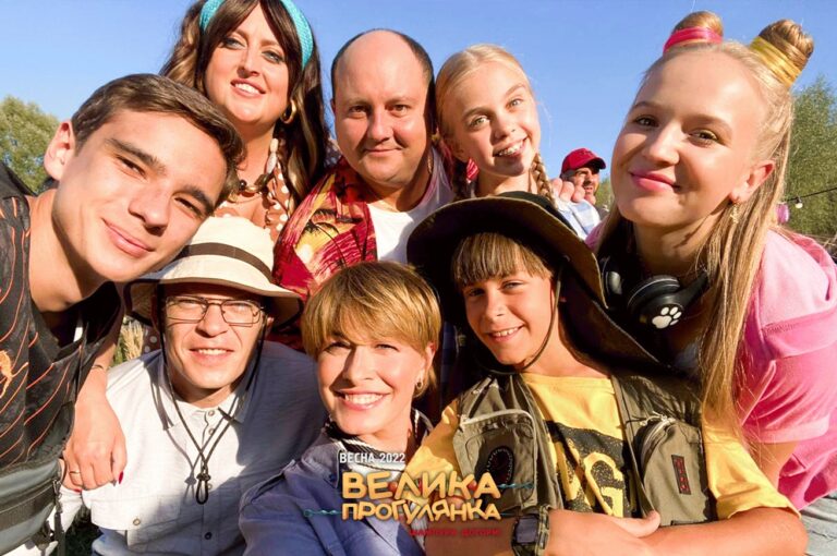 Актеры комедии "Большая прогулка"