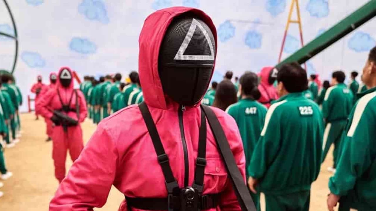 Кадр из сериала "Игра в кальмара"