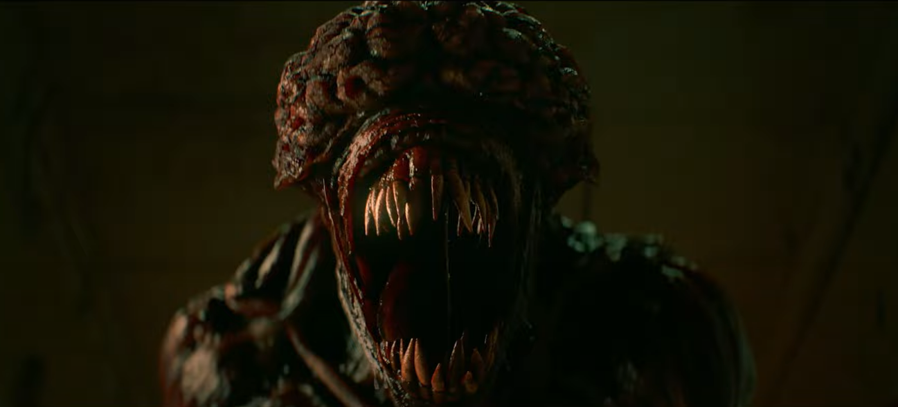 Кадр из трейлера фильма "Обитель зла: Добро пожаловать в Ракун-Сити"